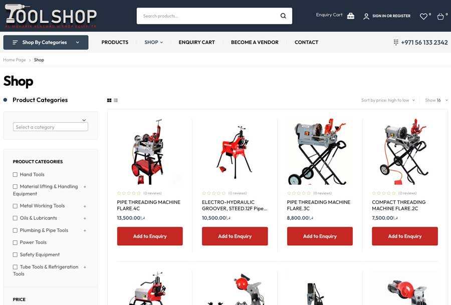 ecommerce website development